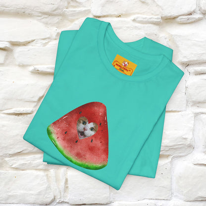 "Free Palestine" Cat T-shirt | Front & Back Design |Nunu&Miao Studio - Nunu&Miao Studio