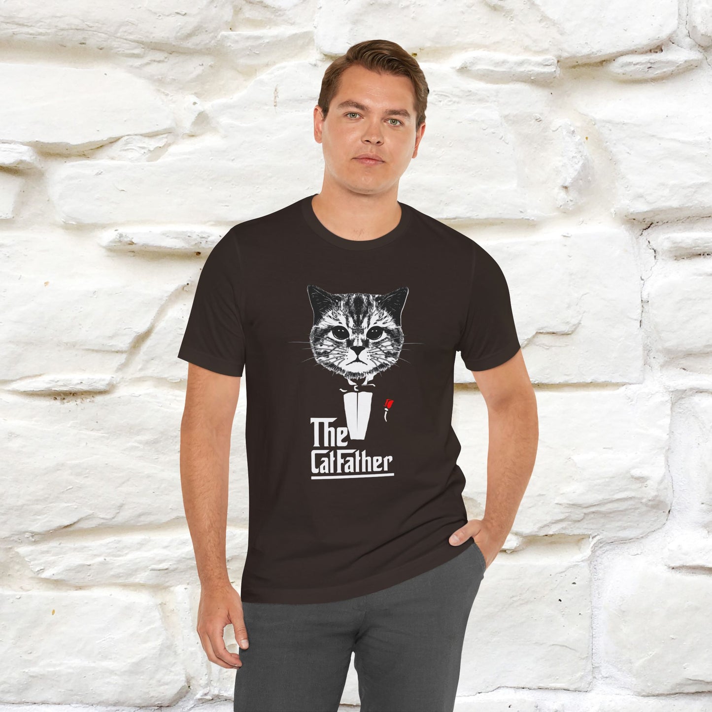 ''The Cat Father T-Shirt''| Iconic Cat Lover Tee | Nunu&Miao Studio