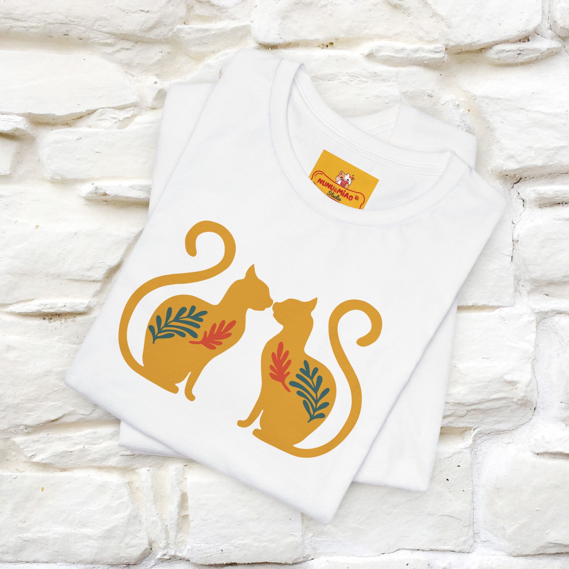 ''Power'' | Cat T-Shirt Front and Back Design | Nunu&Miao Studio - Nunu&Miao Studio