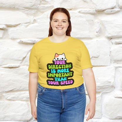 "Your Direction Is More ..." |  Cat T-shirt | Nunu&Miao Studio - Nunu&Miao Studio