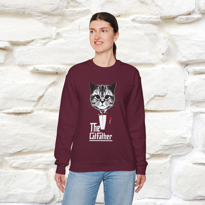 "The Catfather'' |Cat Sweatshirt | Nunu&Miao Studio