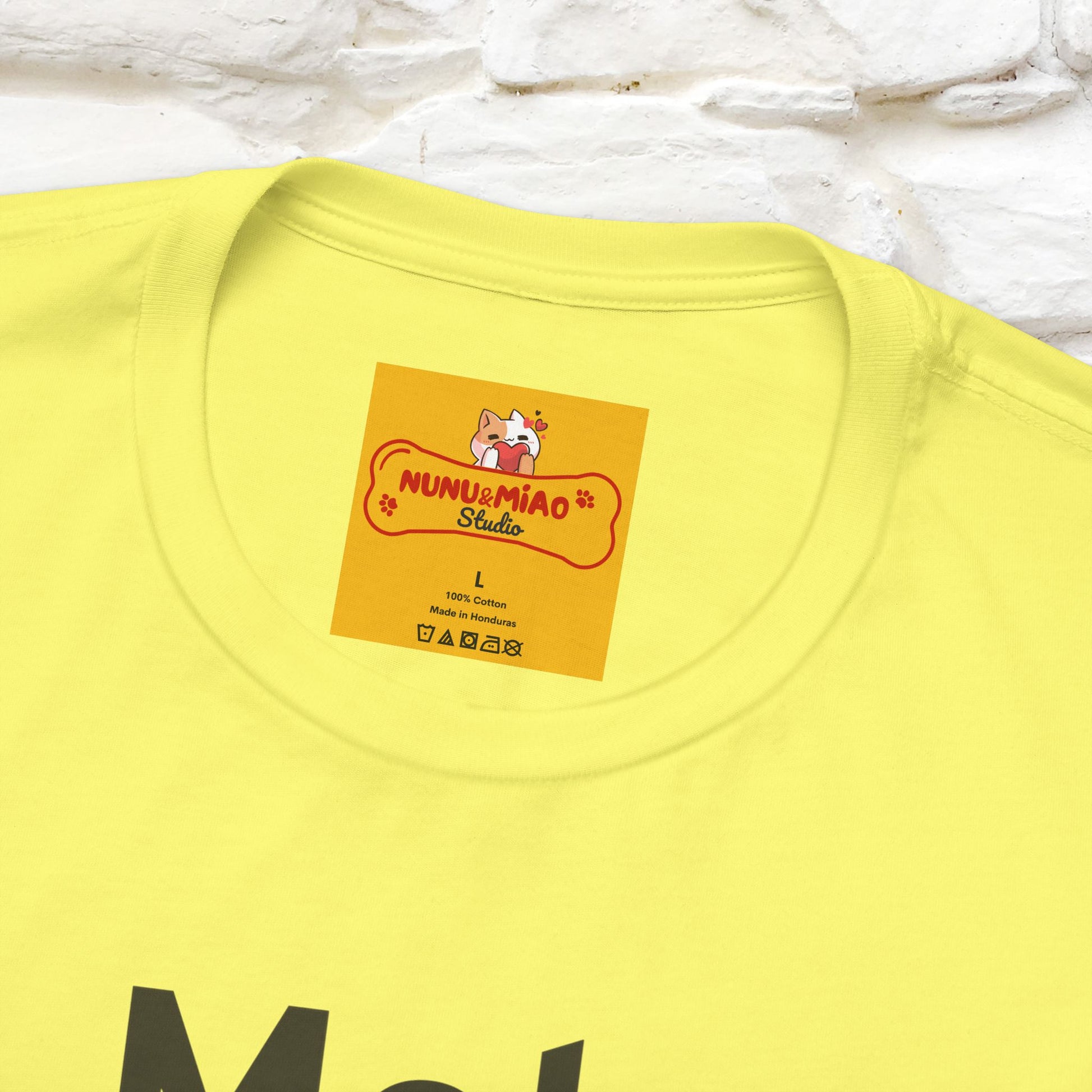 "Meh" Cute T-shirt |Nunu&Miao Studio - Nunu&Miao Studio