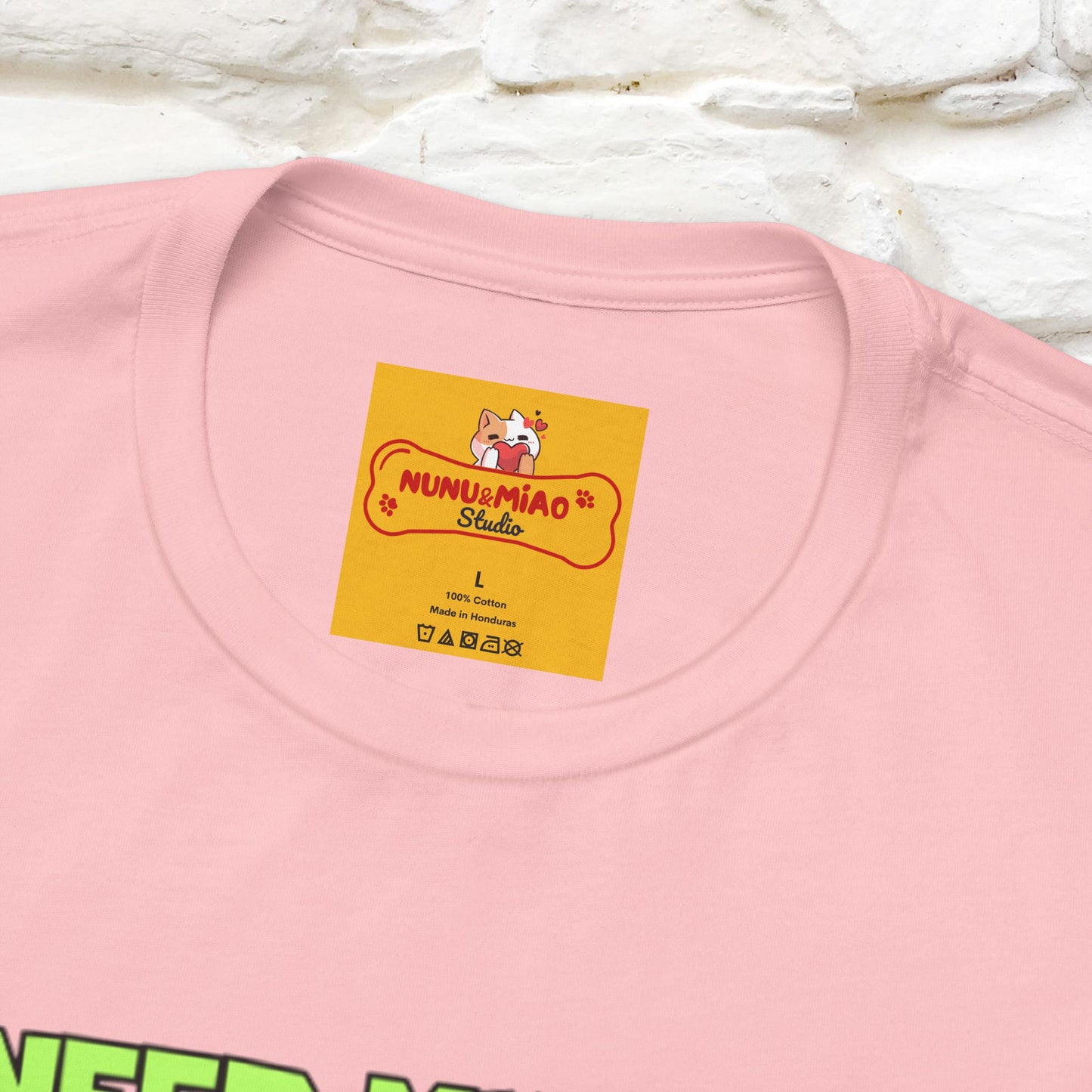 "I Need My Beer Right Meow!" Cat  T-shirt |Nunu&Miao Studio - Nunu&Miao Studio