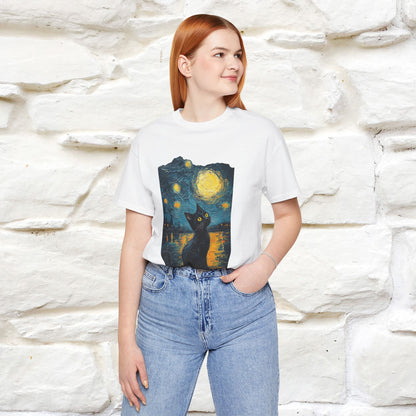 “Miaoolight.” | Cat T-Shirt | Front & Back Design | Nunu&Miao Studio