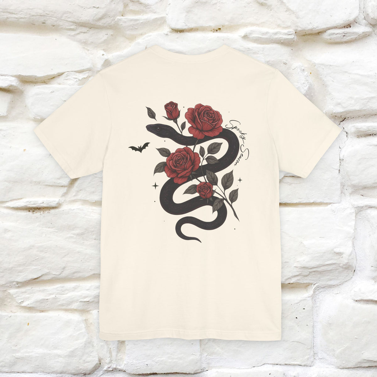 "The Rose and The Snake " Halloween T-shirt |Nunu&Miao Studio
