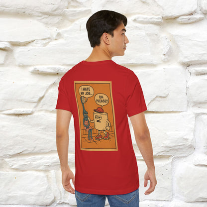 "I Hate My Job ... Oh Please" Funny Cat T-shirt |Nunu&Miao Studio - Nunu&Miao Studio