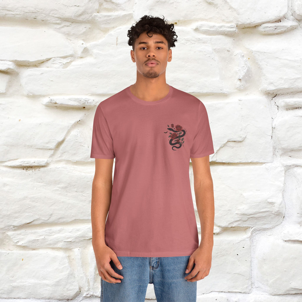 "The Rose and The Snake " Halloween T-shirt |Nunu&Miao Studio