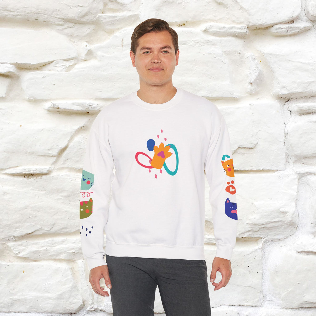 ''Catnaval'' |Cat Sweatshirt | Nunu&Miao Studio