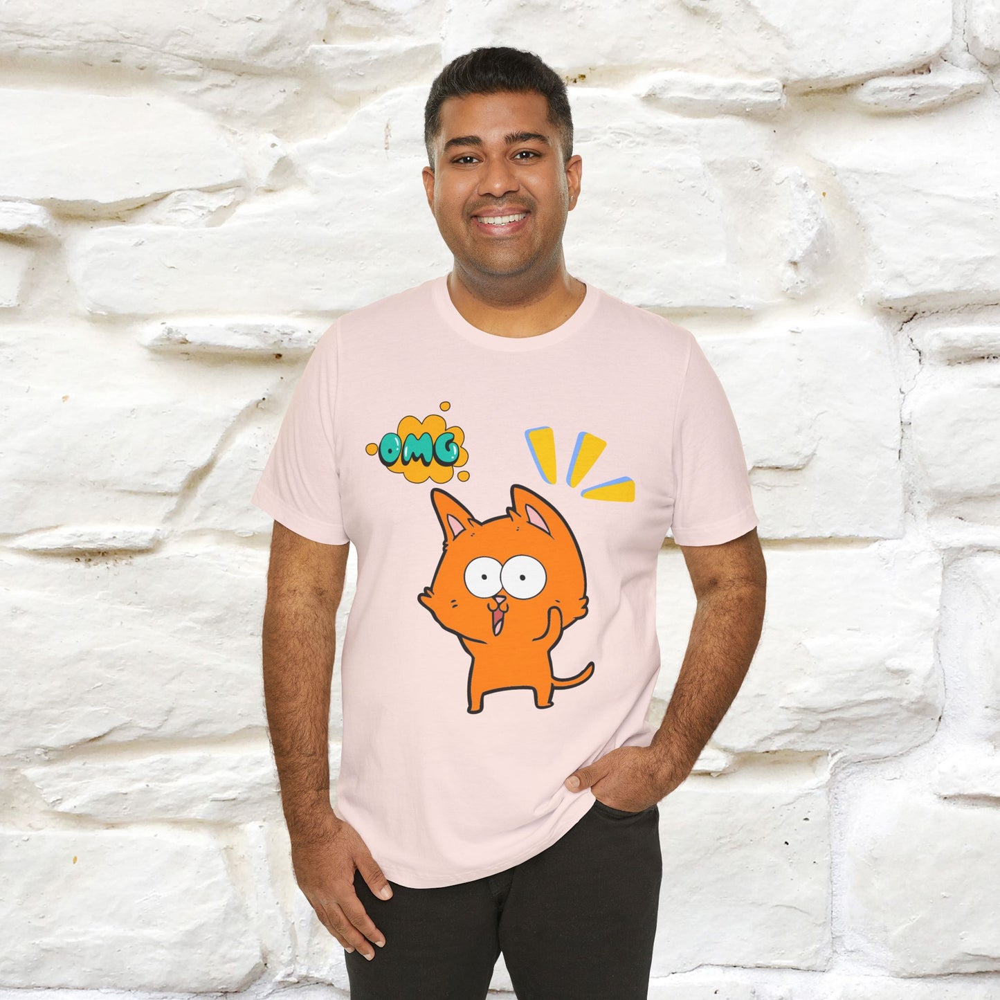 ''Oh My God'' Cat T-Shirt | Nunu&Miao Studio - Nunu&Miao Studio