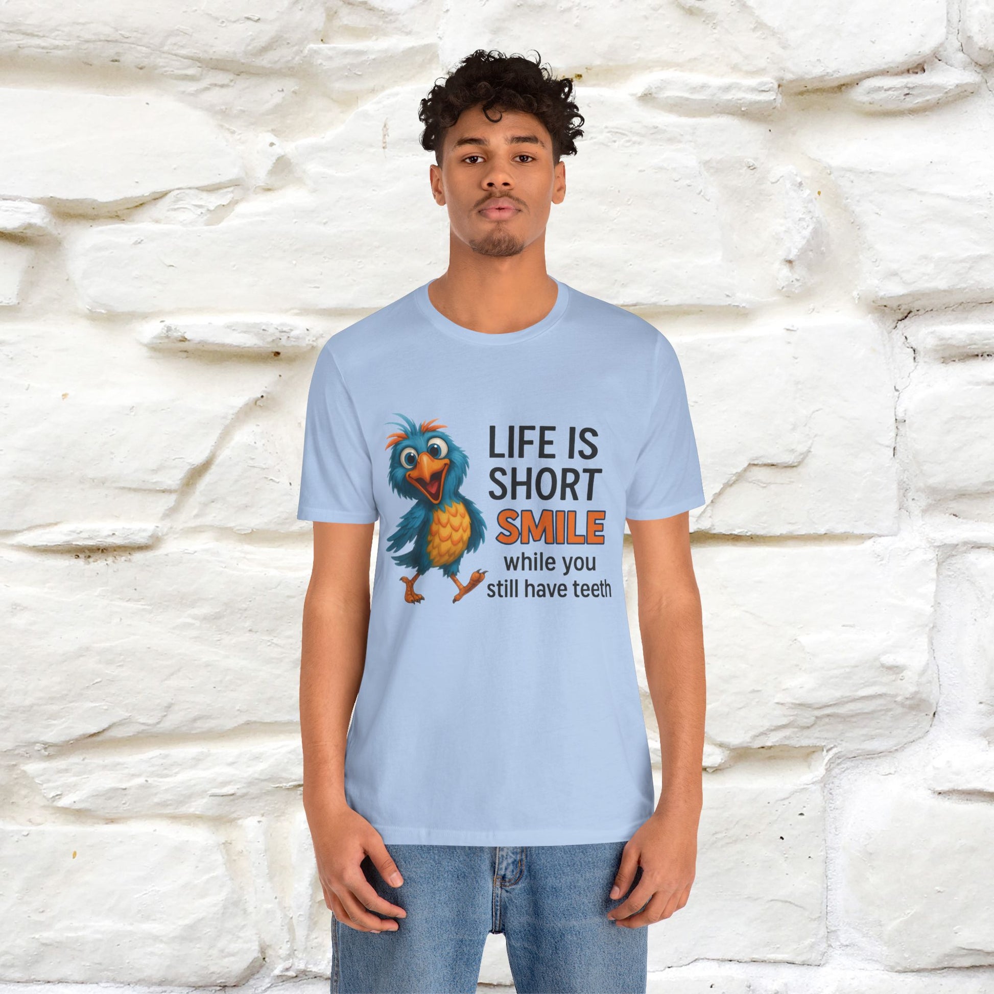"Life Is Short Smile While ..." |Funny T-Shirt | Nunu&Miao Studio - Nunu&Miao Studio