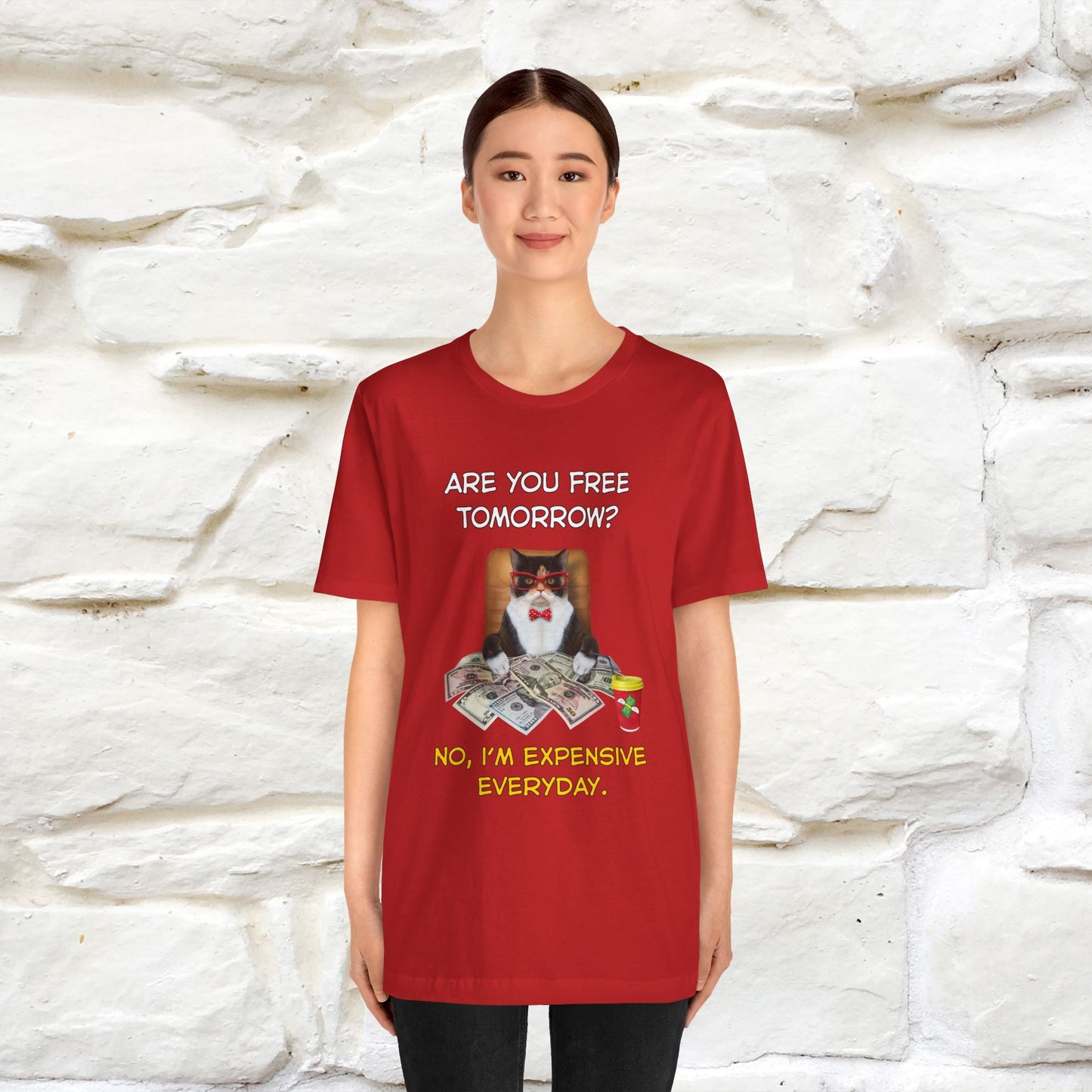 “Are You Fee Tomorrow?” | Cat T-Shirt | Nunu&Miao Studio
