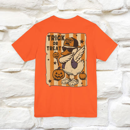 "Trick or Treat" Funny Halloween T-shirt |Nunu&Miao Studio - Nunu&Miao Studio