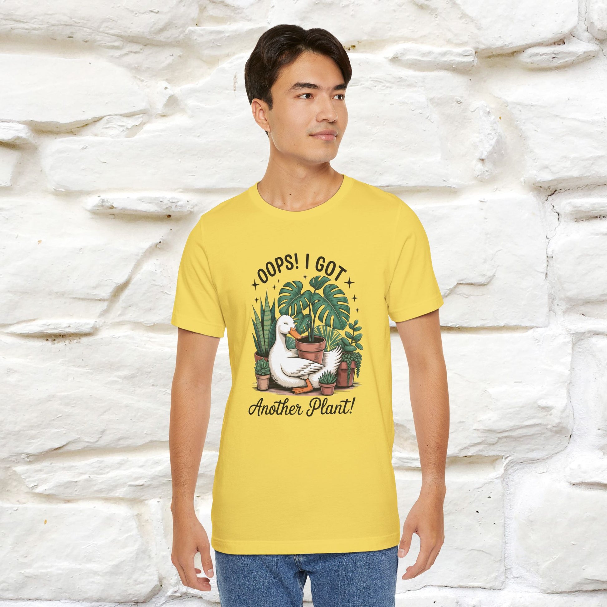 "Oops! I Got Another Plant" Plant T-shirt |Nunu&Miao Studio - Nunu&Miao Studio