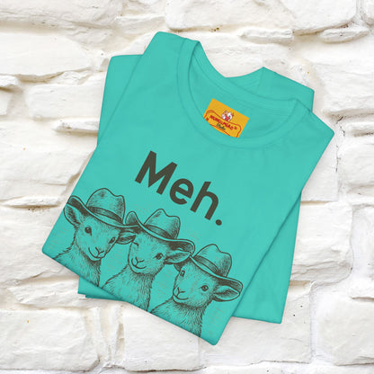 "Meh" Cute T-shirt |Nunu&Miao Studio - Nunu&Miao Studio