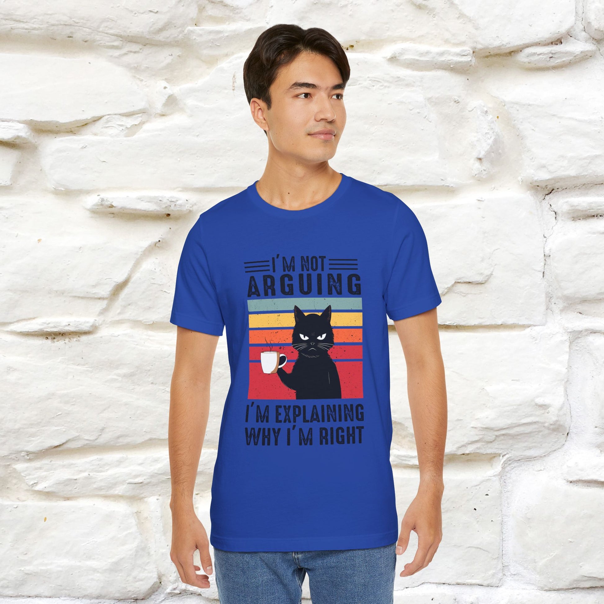 I’m Not Arguing, I’m Explaining Why I’m Right Cat T-Shirt  Nunu&Miao Studio - Nunu&Miao Studio