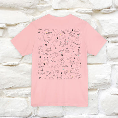 "Antidepressants" Cat T-Shirt | Front & Back Design | Nunu&Miao Studio - Nunu&Miao Studio