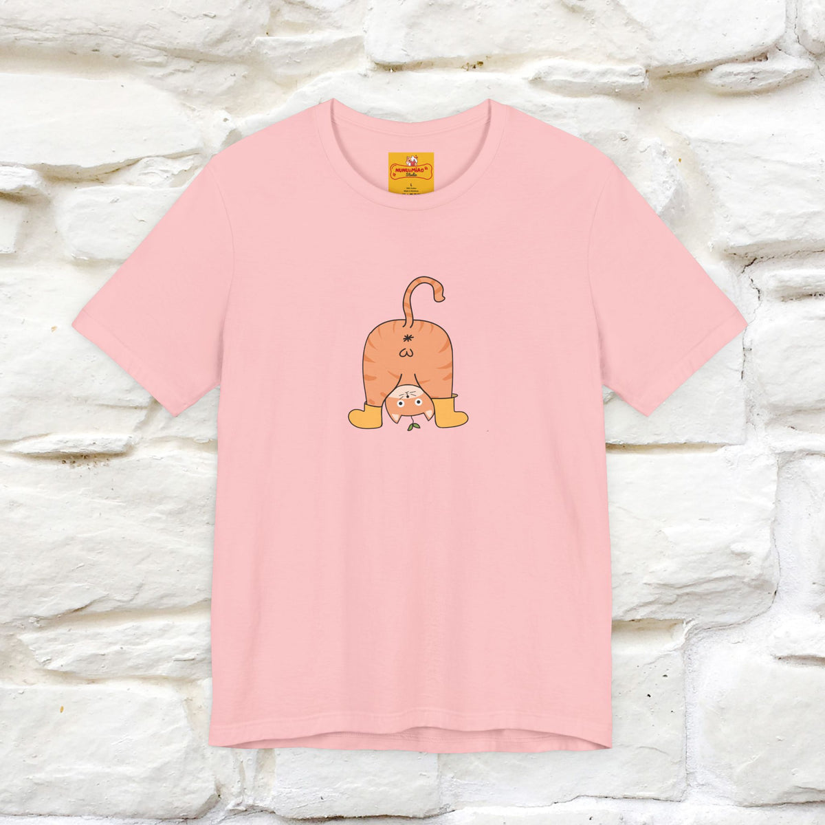 "Sometimes You Need to Look at Life from a Different Perspective" Cat T-Shirt | Front & Back Design | Nunu&Miao Studio