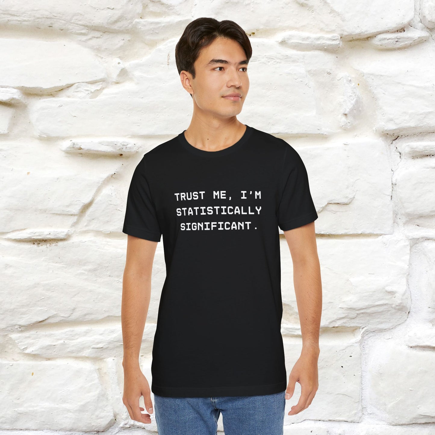 “Trust me, I’m statistically significant.”|  Cat T-Shirt | Front & Back Design | Nunu&Miao Studio