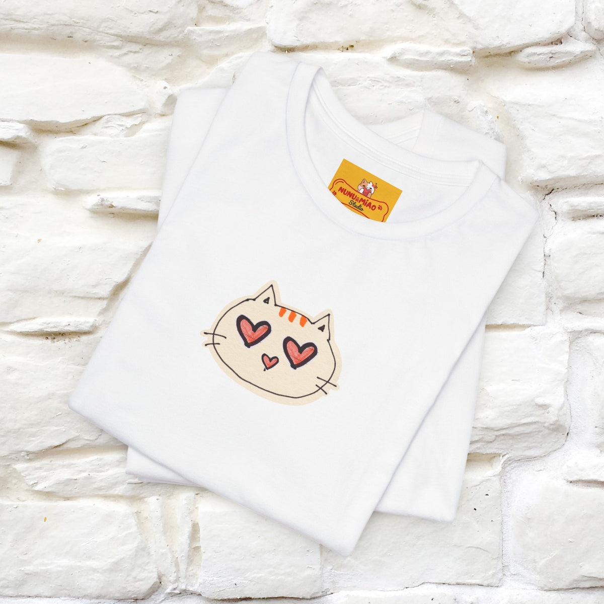 “I’ll fight the whole world for you." Funny Cat T-Shirt | Nunu&Miao Studio