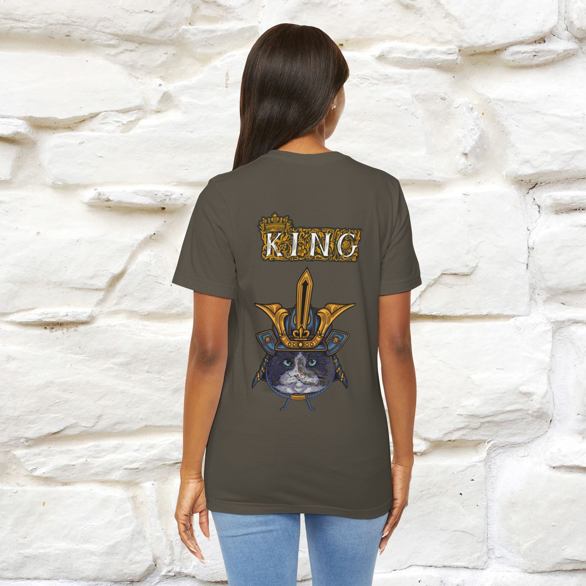 'King Cat: Majestic Cat'' | Front & Back Design | Nunu&Miao Studio - Nunu&Miao Studio