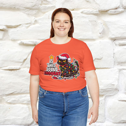 “Is This Jolly Enough?” | Cat T-Shirt | Nunu&Miao Studio