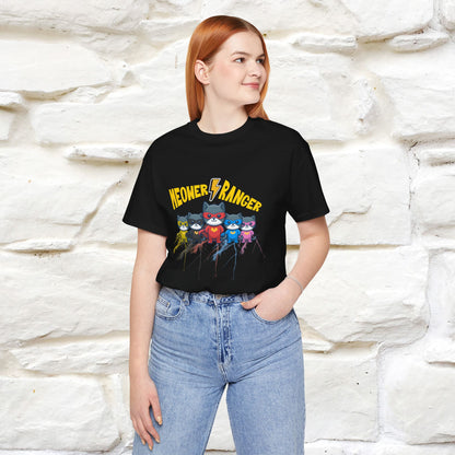 ''Meower Ranger''| CatT-Shirt | Nunu&Miao Studio