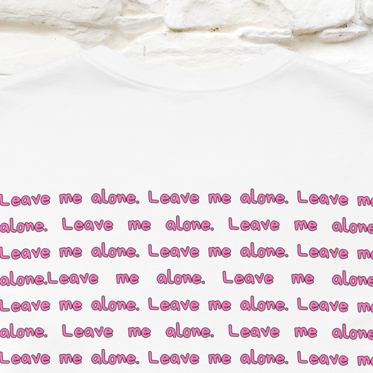 ''Leave Me Alone'' Cat T-Shirt | Nunu&Miao Studio - Nunu&Miao Studio