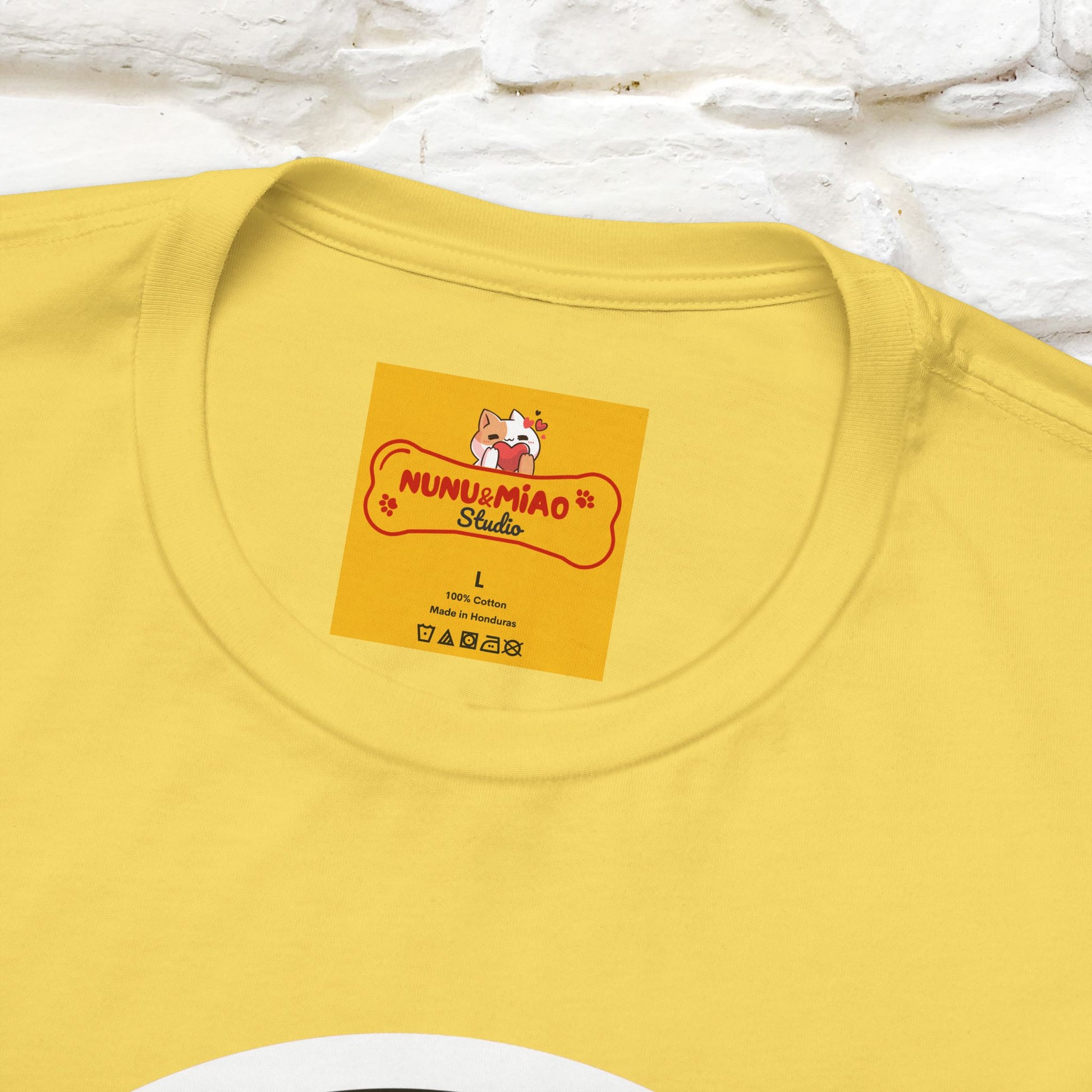 "Funny stay-at-home tee" Cat T-shirt |Nunu&Miao Studio - Nunu&Miao Studio