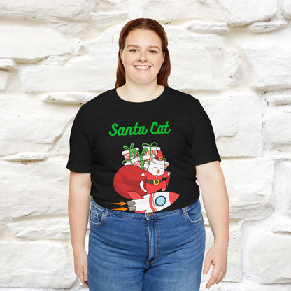 "Funny Santa Cat..." | Cat T-Shirt | Nunu&Miao Studio