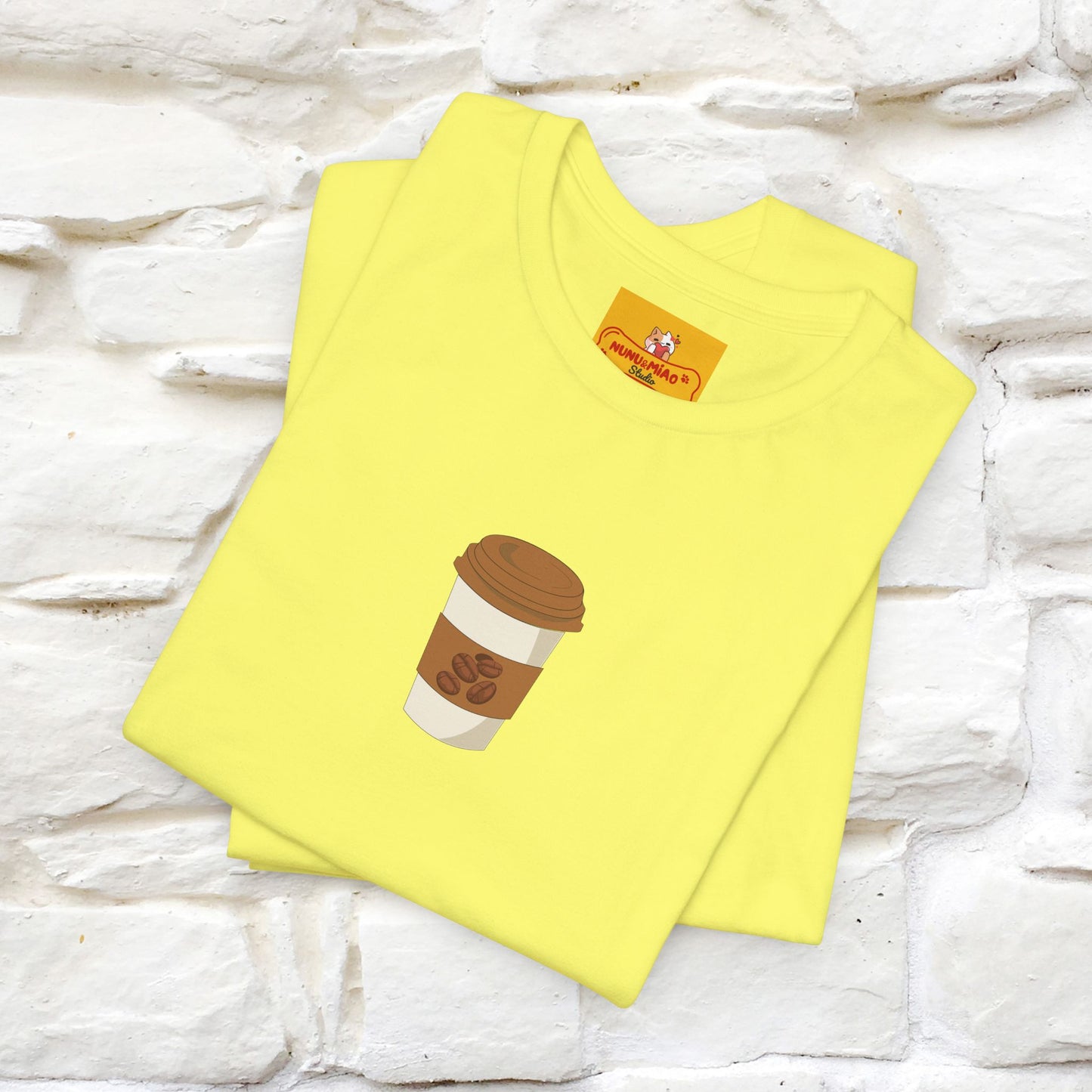 "Where Is My Coffe?" Cat T-Shirt | Front & Back Design | Nunu&Miao Studio