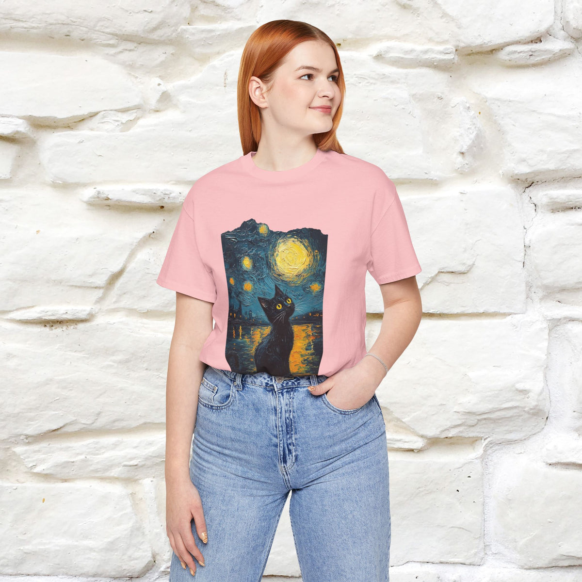 “Miaoolight.” | Cat T-Shirt | Front & Back Design | Nunu&Miao Studio
