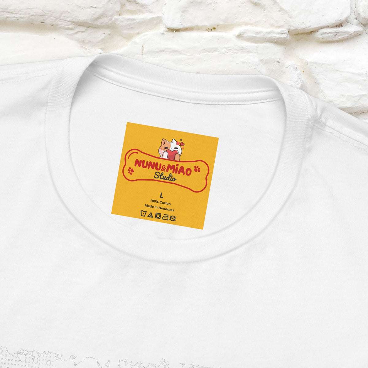 ''Paws'' Cat T-Shirt |  | Nunu&Miao Studio