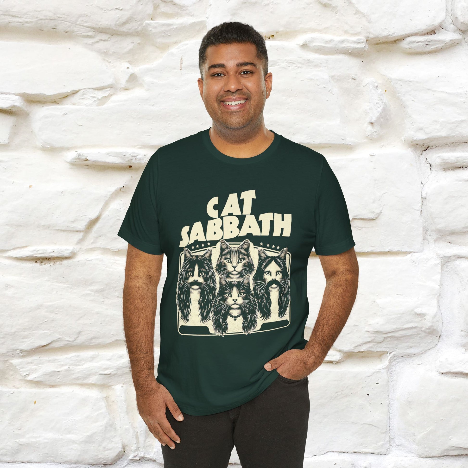 ''Cat Sabbath'' | CatT-Shirt | Nunu&Miao Studio - Nunu&Miao Studio