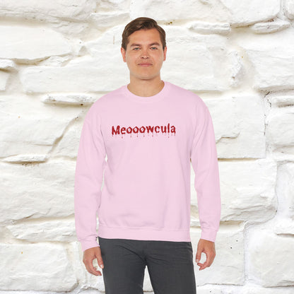 "Meowwwcula'' |Cat Sweatshirt | Nunu&Miao Studio