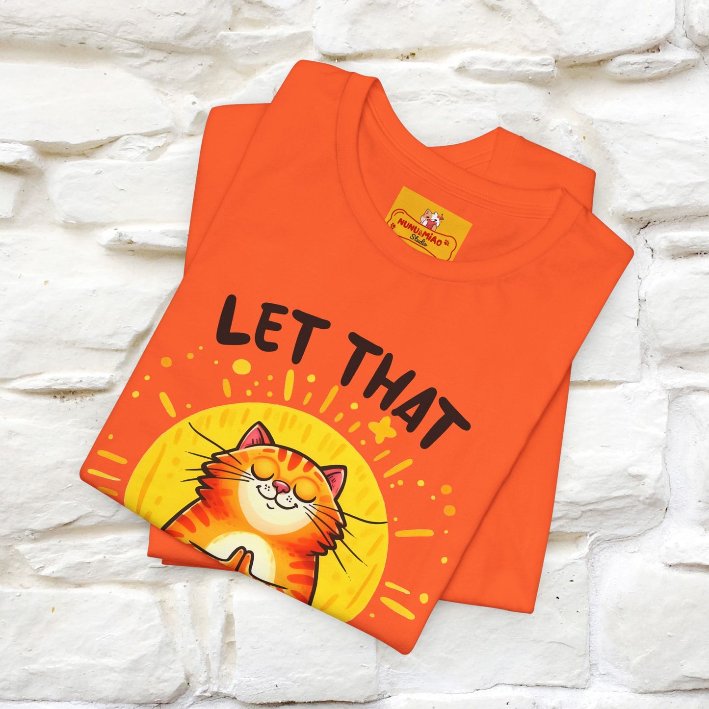 "Let That Sh*t Go" Cat T-shirt |Nunu&Miao Studio - Nunu&Miao Studio