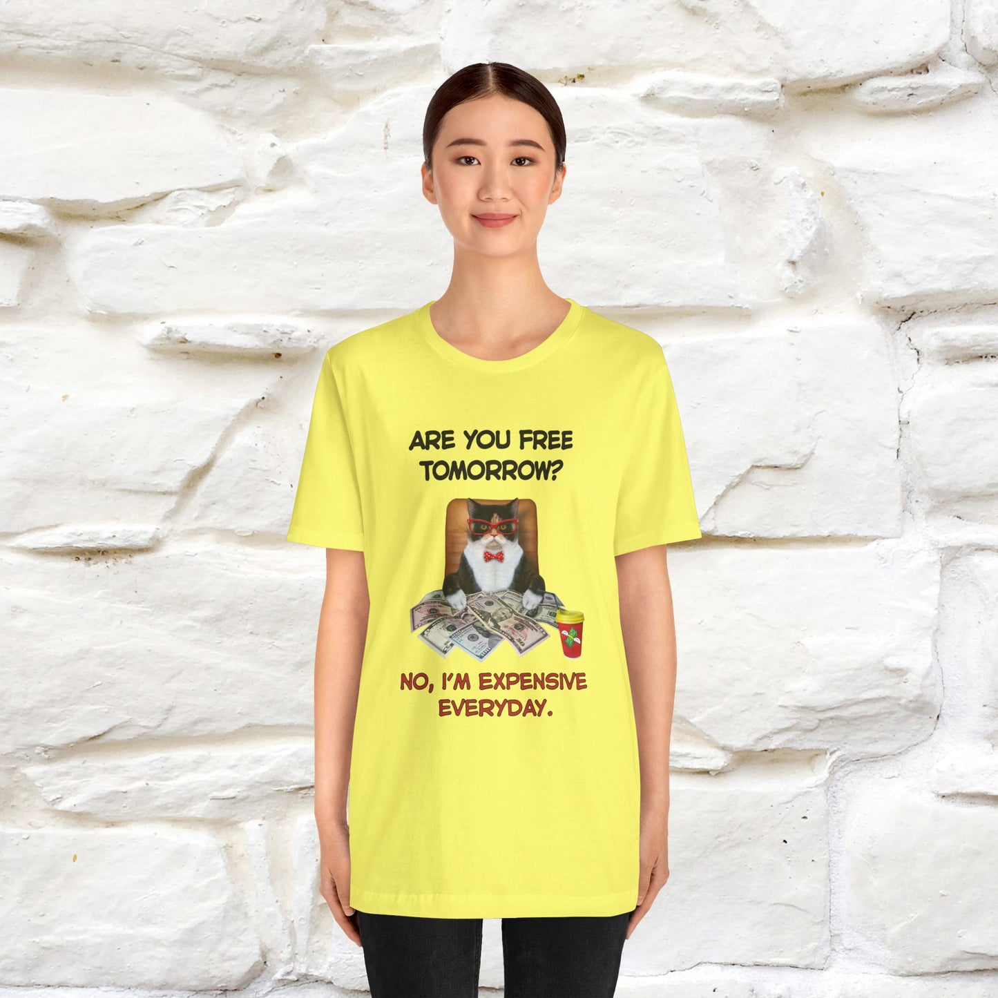 “Are You Fee Tomorrow?” | Cat T-Shirt | Nunu&Miao Studio
