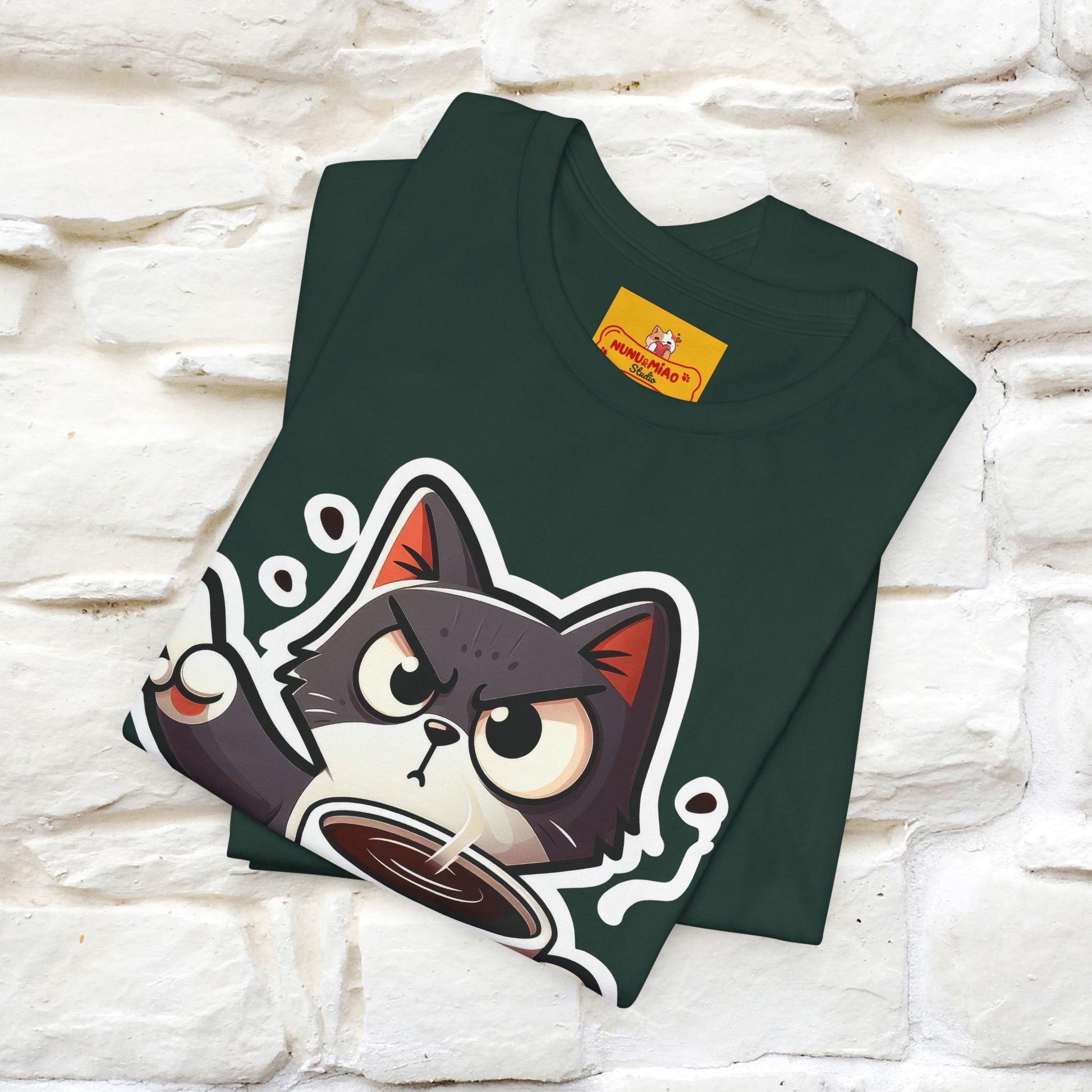 ''What !'' | Cat T-Shirt  | Nunu&Miao Studio - Nunu&Miao Studio