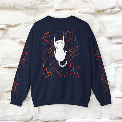 -'Love Hurt'' | Cat Sweatshirt | Nunu&Miao Studio
