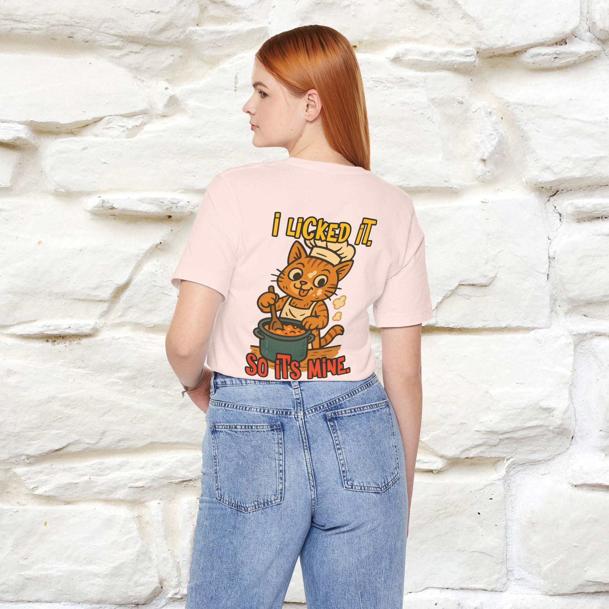 "I Licked It. It's Mine  " |Cat T-Shirt | Nunu&Miao Studio - Nunu&Miao Studio