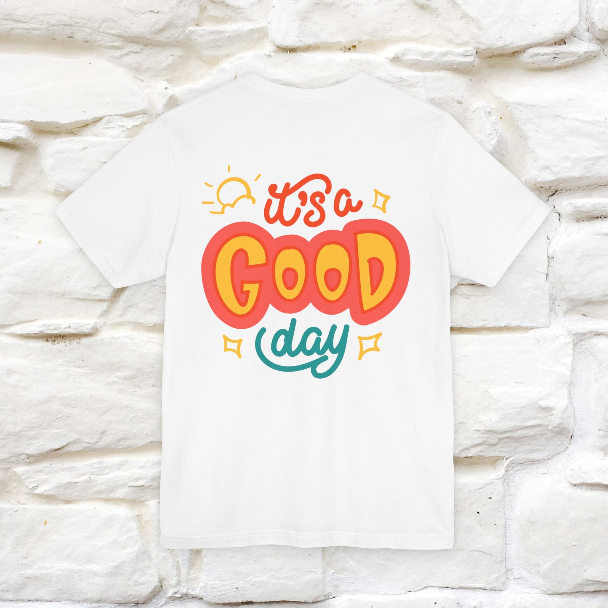 ""It's A Good Day" Cat T-Shirt| Front & Back Design | Nunu&Miao Studio - Nunu&Miao Studio