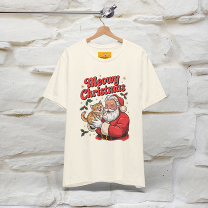 “Meowy Christmas” | Cat T-Shirt | Nunu&Miao Studio