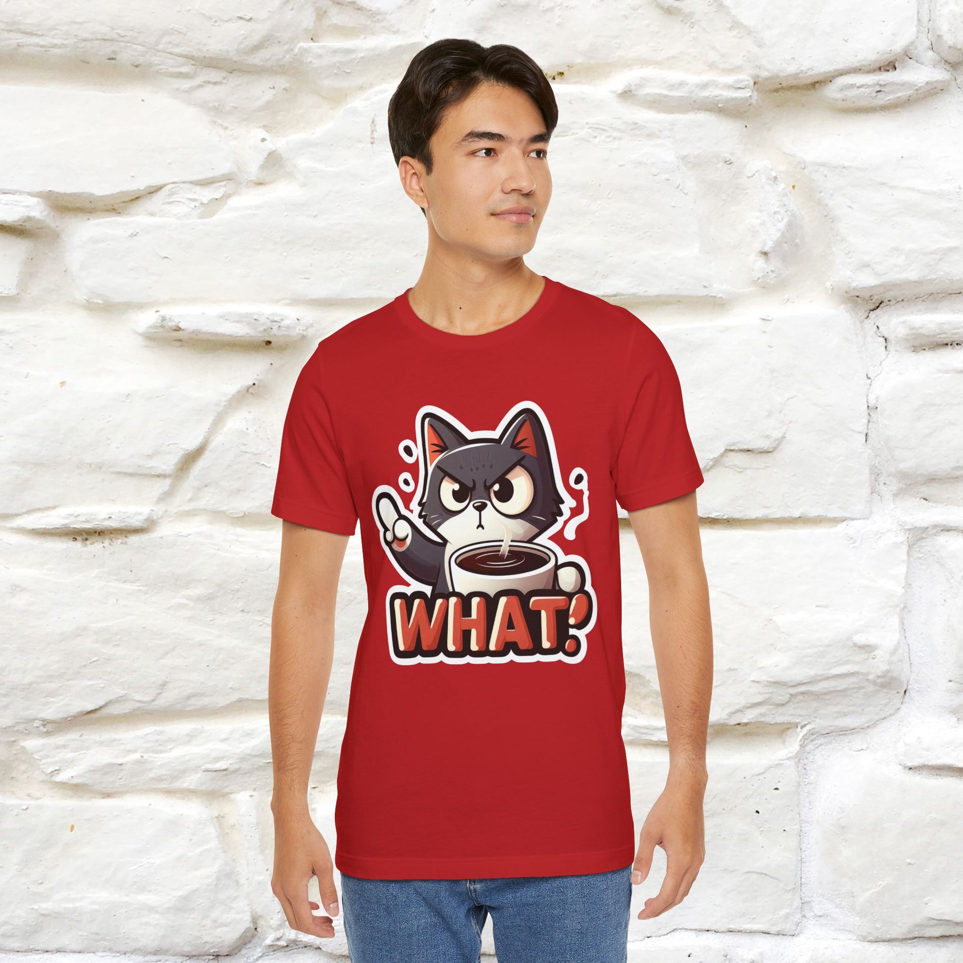 ''What !'' | Cat T-Shirt  | Nunu&Miao Studio - Nunu&Miao Studio
