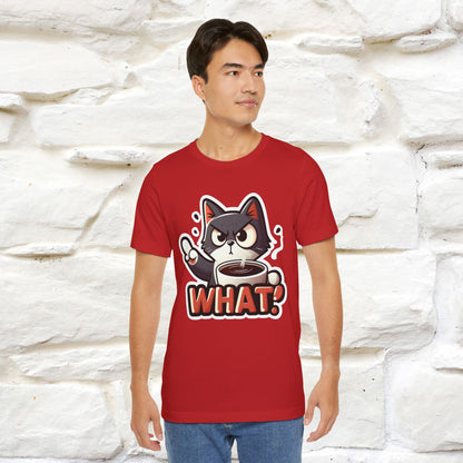 ''What !'' | Cat T-Shirt  | Nunu&Miao Studio - Nunu&Miao Studio