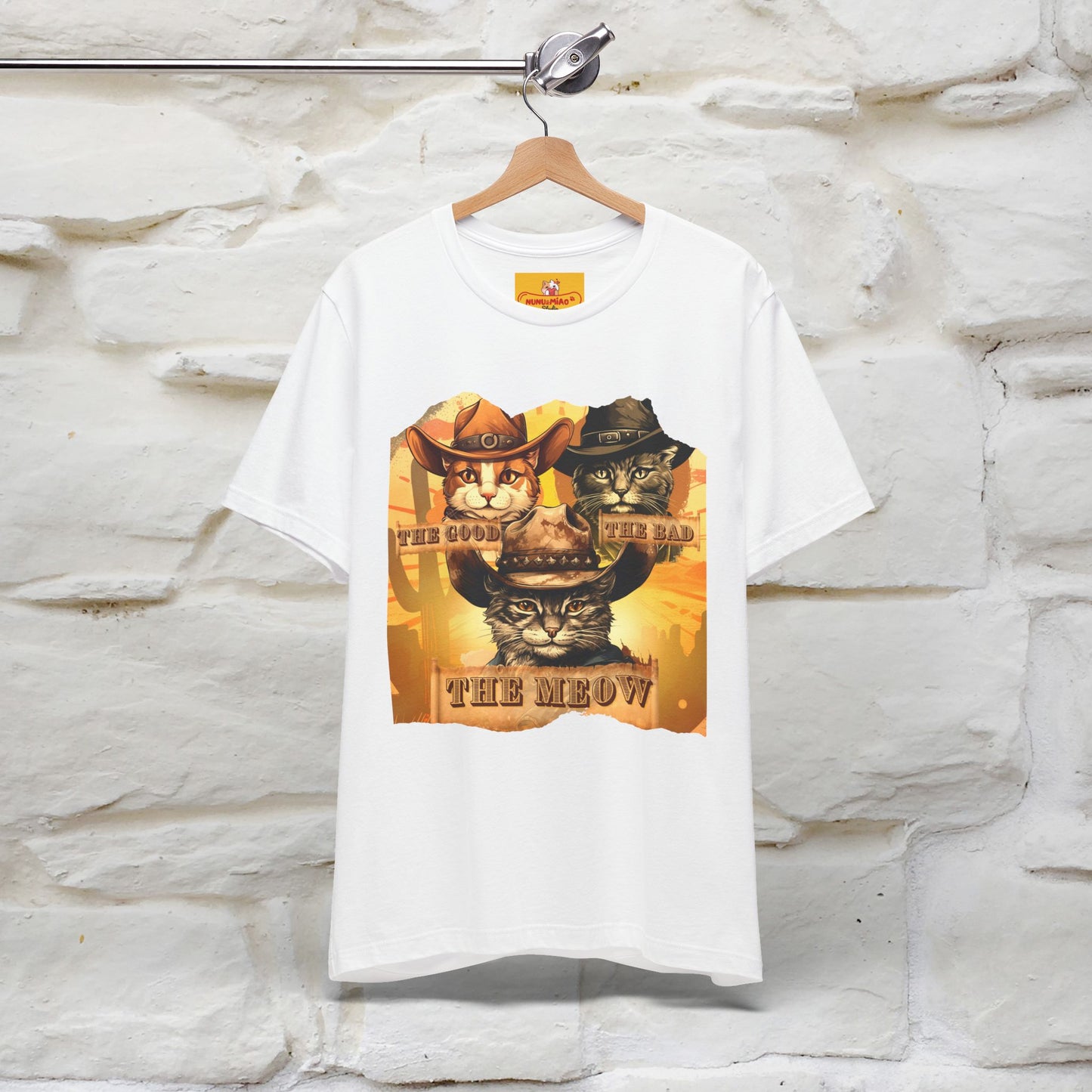 ''The Good, the Bad, and the Meow''| CatT-Shirt | Nunu&Miao Studio - Nunu&Miao Studio