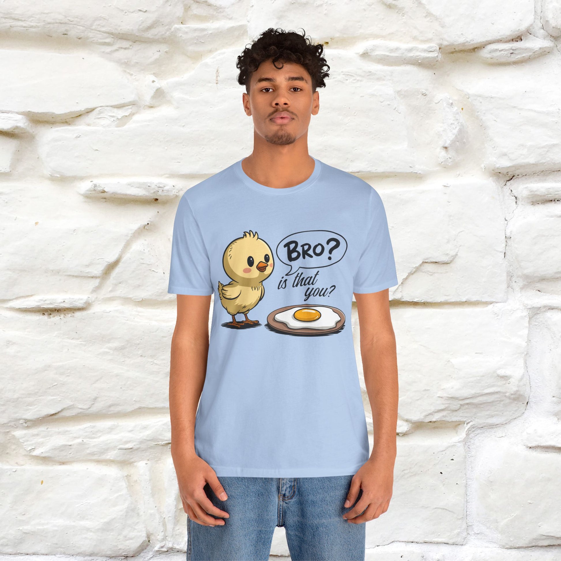 "Bro Is That You?" Funny Chicken T-shirt |Nunu&Miao Studio - Nunu&Miao Studio