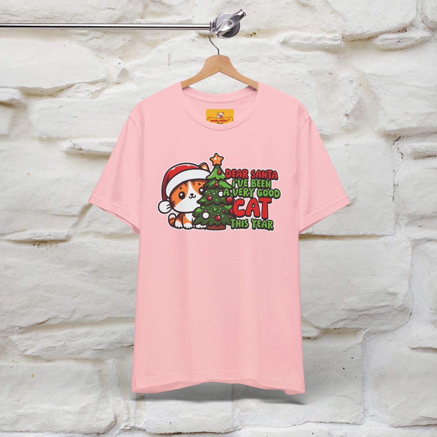 “Dear Santa, I'v Been a Very Good Cat..” | Cat T-Shirt | Nunu&Miao Studio