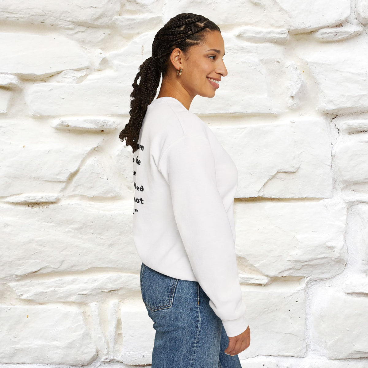 ''When I realize men are...'' | Cute Cat Sweatshirt | Nunu&Miao Studio