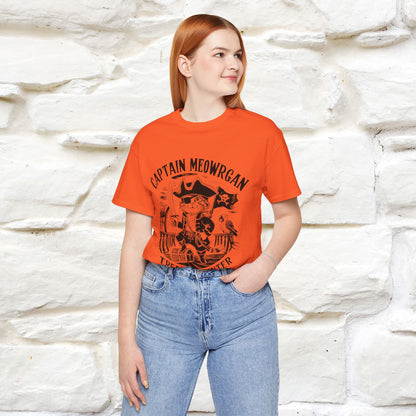 Captain Meowrgan Treasure Hunter |  |Cat T-Shirt | Nunu&Miao Studio - Nunu&Miao Studio
