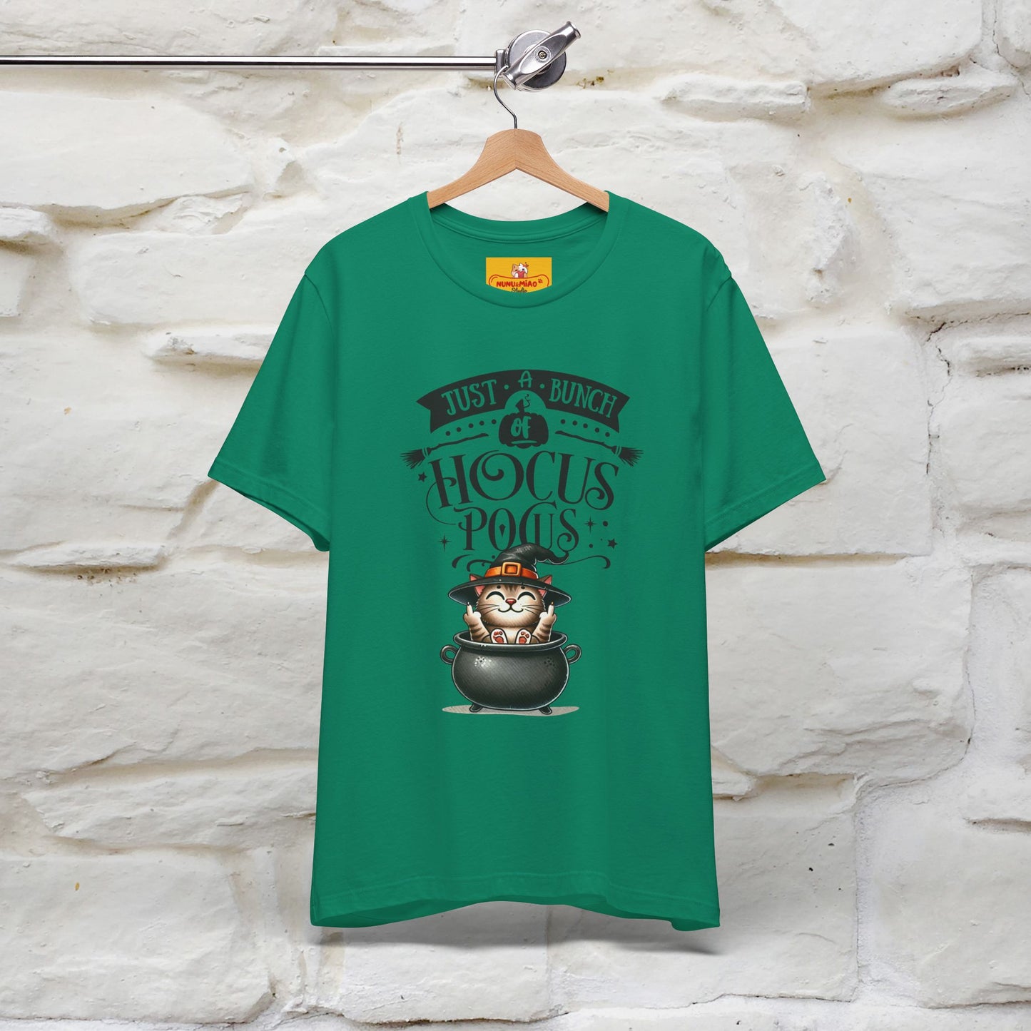 "Just A Bunch Of Hocus Pocus" Cat  T-shirt |Nunu&Miao Studio - Nunu&Miao Studio