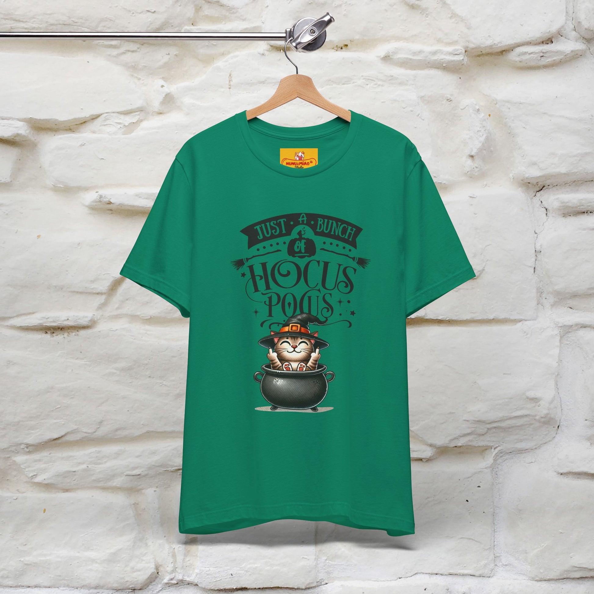 "Just A Bunch Of Hocus Pocus" Cat  T-shirt |Nunu&Miao Studio - Nunu&Miao Studio